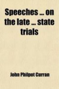 Produktbild: Speeches on the Late State Trials