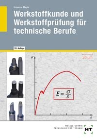 Produktbild: Werkstoffkunde und Werkstoffpr&uuml;fung f&uuml;r technische Berufe