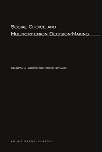 Produktbild: Social Choice and Multicriterion Decision-Making
