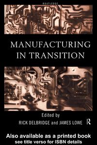 Produktbild: Manufacturing in Transition