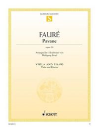 Produktbild: Faur&eacute;, G: Pavane/op. 50. Viola und Klavier