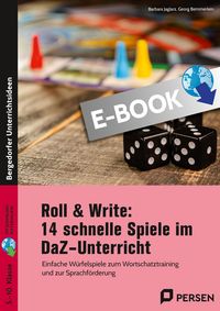 Produktbild: Roll & Write: 14 schnelle Spiele im DaZ-Unterricht