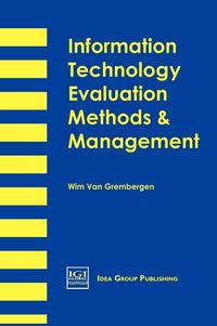 Produktbild: Information Technology Evaluation Methods and Management