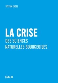 Produktbild: La crise des sciences naturelles bourgeoises