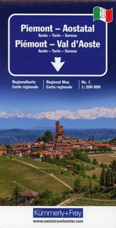 Bild vom Artikel Strassenkarte Italien Blatt 1: Piemont - Aostatal 1:200000 vom Autor 