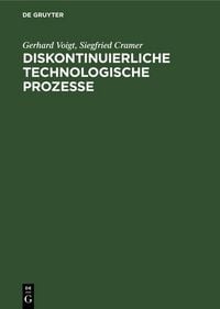 Produktbild: Diskontinuierliche technologische Prozesse