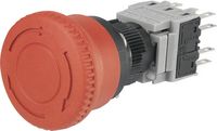 Produktbild: TRU Components LAS1-BY-33TSB Not-Aus-Schalter 3 &Ouml;ffner, 3 Schlie&szlig;er 1St.