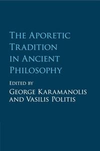 Produktbild: The Aporetic Tradition in Ancient Philosophy