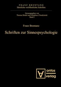 Produktbild: Schriften zur Sinnespsychologie