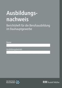 Produktbild: Ausbildungsnachweis Bauhauptgewerbe