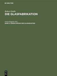 Produktbild: Einzelzweige der Glasindustrie
