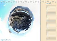 Teneriffa - kleine Planeten (Tischkalender 2023 DIN A5 quer)