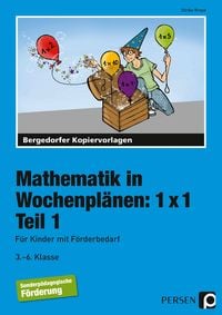 Produktbild: Mathematik in Wochenplänen: 1x1 - Teil 1