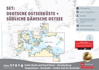 Produktbild: Sportbootktn 1/2/4 Set: Dt. Ostsee/S&uuml;dl D&auml;n. (2025)