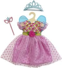 Produktbild: Puppenkleid ''Prinzessin Lillifee'' mit Glitzerkrone und Augenmaske, 3-teilig,