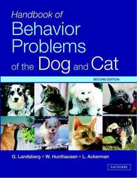 Produktbild: Handbook of Behavior Problems of the Dog and Cat