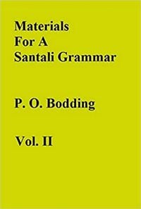 Produktbild: Materials For A Santali Grammar