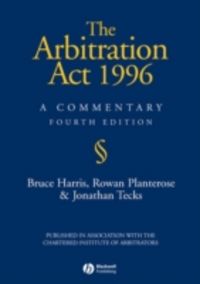Produktbild: The Arbitration Act 1996: A Commentary