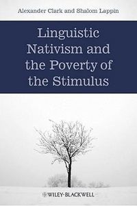 Produktbild: Clark, A: Linguistic Nativism and the Poverty of the Stimulu