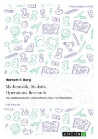 Produktbild: Mathematik, Statistik, Operations Research