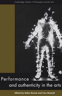 Produktbild: Performance and Authenticity in the Arts