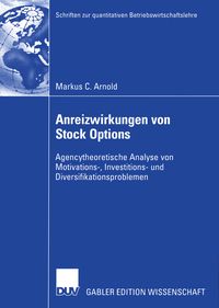 Produktbild: Anreizwirkungen von Stock Options