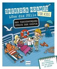 Produktbild: Sherlock f&uuml;r Kids &ndash; L&ouml;se die F&auml;lle &ndash; Der verschwundene Schatz der Gr&auml;fin