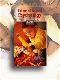 Produktbild: Annual Editions: Educational Psychology 05/06