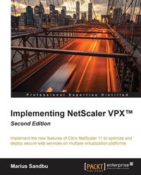 Produktbild: Implementing NetScaler VPX(TM) Second Edition