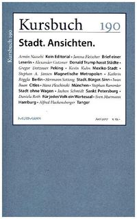 Bild vom Artikel Kursbuch 190 vom Autor Armin Nassehi