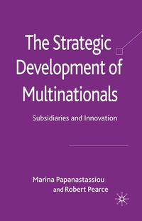 Produktbild: The Strategic Development of Multinationals