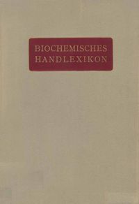 Produktbild: Biochemisches Handlexikon