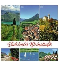 Bild vom Artikel Südtiroler Weinstrasse 2024, Postkartenkalender Querformat vom Autor 