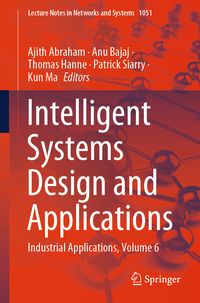 Produktbild: Intelligent Systems Design and Applications