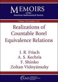 Produktbild: Kechris, A: Realizations of Countable Borel Equivalence Rela