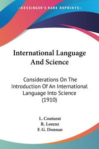 Produktbild: International Language And Science