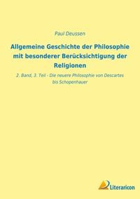 Produktbild: Allgemeine Geschichte der Philosophie mit besonderer Ber&uuml;cksichtigung der Religionen