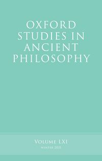 Produktbild: Oxford Studies in Ancient Philosophy, Volume 61