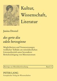 Produktbild: &laquo;des gerte diu edele herzoginne&raquo;