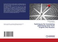 Produktbild: Techniques for translating advertising texts from English into Russian