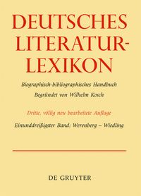 Produktbild: Deutsches Literatur-Lexikon / Werenberg - Wiedling