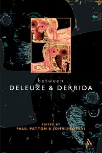 Produktbild: Between Deleuze and Derrida