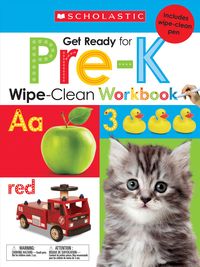 Produktbild: Get Ready for Pre-K Wipe-Clean Workbook: Scholastic Early Learners (Wipe-Clean)