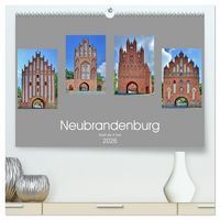 Produktbild: Neubrandenburg - Stadt der 4 T&uuml;rme (hochwertiger Premium Wandkalender 2026 DIN A2 quer), Kunstdruck in Hochglanz
