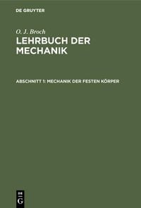 Produktbild: Mechanik der festen K&ouml;rper