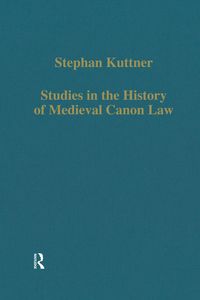 Produktbild: Studies in the History of Medieval Canon Law