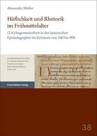 Produktbild: H&ouml;flichkeit und Rhetorik im Fr&uuml;hmittelalter