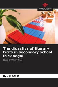 Produktbild: The didactics of literary texts in secondary school in Senegal