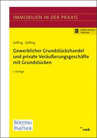 Produktbild: Gewerblicher Grundst&uuml;ckshandel und private Ver&auml;u&szlig;erungsgesch&auml;fte mit Grundst&uuml;cken