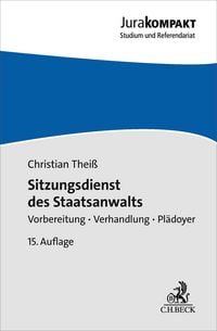 Produktbild: Sitzungsdienst des Staatsanwalts